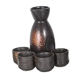 Amélioré : matériau en céramique maintient votre saké à la température idéale, permettant de savourer son goût riche et authentique, carafe à saké japonaise, tasse à saké chaud