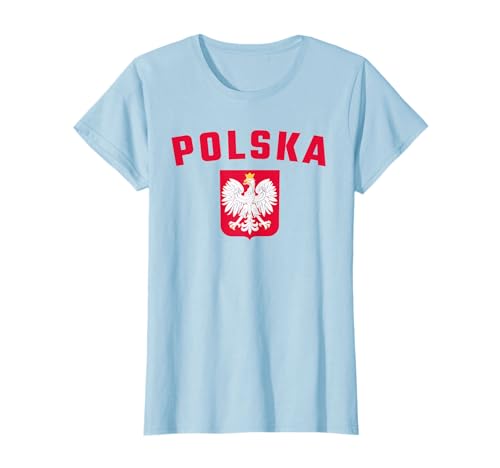 Polska & Polskie Eagle, Hommes Femmes, Enfants 2022 Football Pologne T-Shirt
