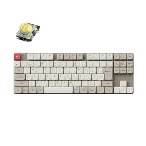 Keychron K1 Max JIS配列 ワイヤレスメカニカルキーボード 赤軸 Amazon | 【国内正規品】Keychron K1 Max レトロカラー QMK ワイヤレス