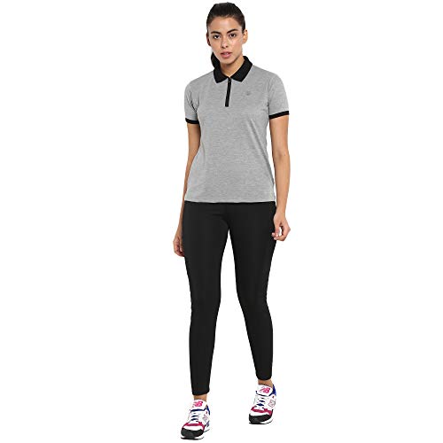 Image of CHKOKKO Women's High Rise Regular Fit Polyester Blend Sports Leggings (JSSTIGHT)