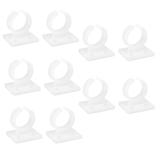 ERINGOGO 10 Clips Para Micrófonos Soporte De Micrófono Para Escritorio Soporte De Micrófono De Pared Soporte De Clip De Plástico