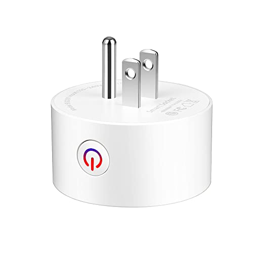 Zigbee Smart Plug, Prakriti Smart Zigbee Plugs | Compatabile with Google Assistant, Alexa, Hubitat (2 Pack)