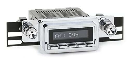 RetroSound RetroRadio Compatible with 1964-66 Ford Falcon Mustang Ranchero (HC-125-04-74)
