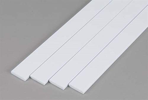 Profilés carrés Evergreen 384 pour fabriquer des structures et décors de maquettes