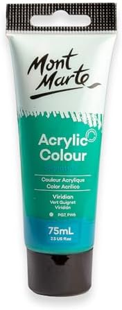 Mont Marte Acrylic Paint Studio 75ml - Viridian Green