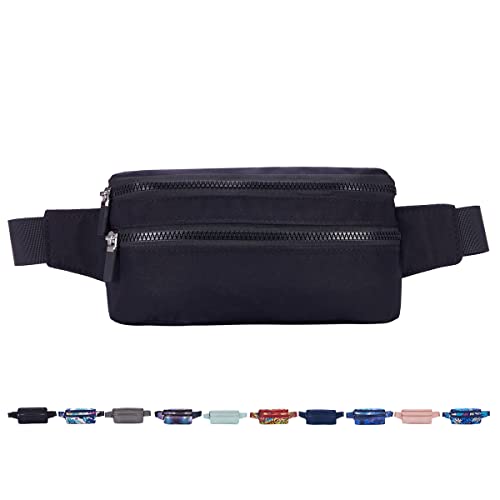 Image of Goothdurs Fanny Pack for Women Men Fashion Waist Bag Waterproof Hip Bum Bag with Adjustable Belt for Running Travel Hiking Cycling Money