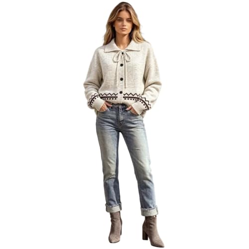Cardigan for Women Long Sleeve Button Up Sweater Cardigan Fall Outfits - image 2