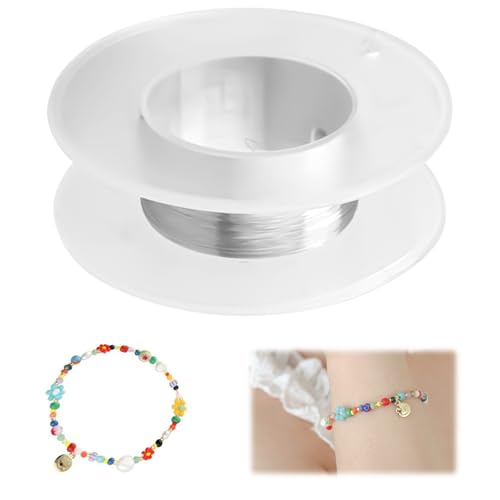 Filo Acciaio Inox 0,1 mm 304 Filo Metallico per Bigiotteria,