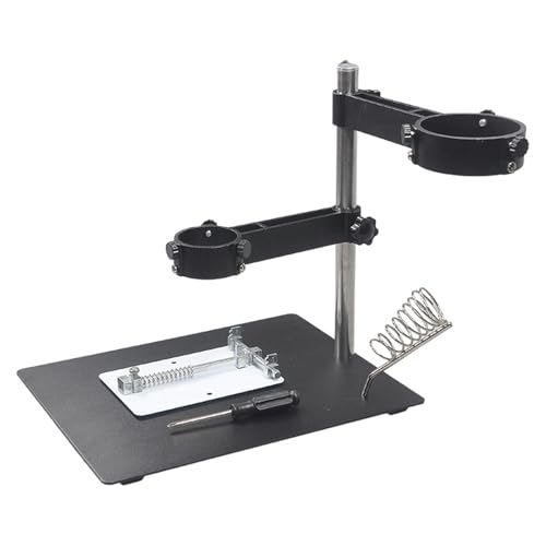 Support de chaleur chaude pliable réglable pince 2 fixations soudage bureau - 8