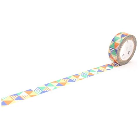 MT Washi Tape 1P deco - Shimasankaku Blue Cover