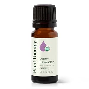 Plant Therapy Organic Lavender Essential Oil 100% Pure, USDA Certified Organic, Undiluted, Natural Aromatherapy, Therapeutic Grade 10 mL (1/3 oz)