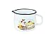 Produktbild Krüger Milchtopf Gänsekind 10 cm, Emaille, mehrfarbig