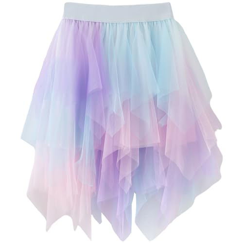10 Best Layered Skirts for Girls That Are Perfectly Chic 3 Jastore Girls Sweet Layered Mesh Skirt Party Birthday Dance Princess Skirt