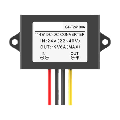 Convertisseur 24V to 19V transformateur DC-DC idéal pour connecter un PC en camping-car