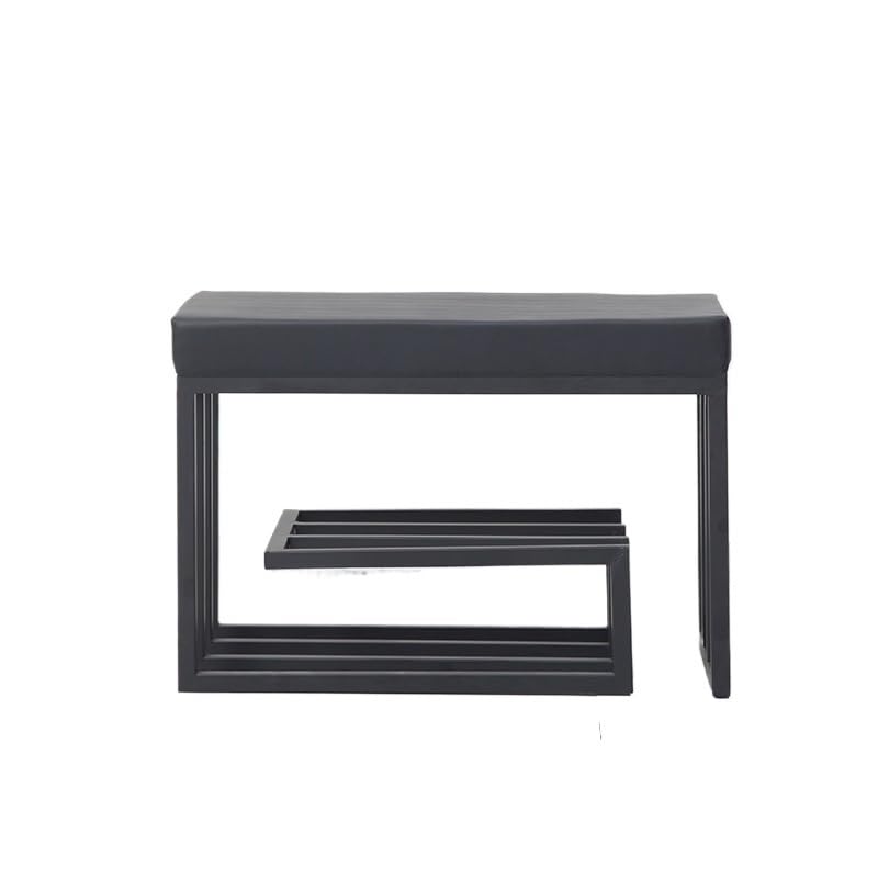 Banc de canapé rectangulaire multifonction pour salon et entrée de maison