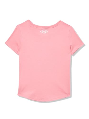 Image of Under Armour Girls Girls Short Sleeve Shirt, Crewneck, Lightweight and Breathable Athletic-t-Shirts