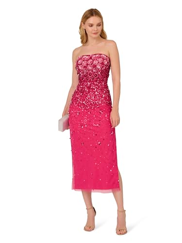 Image of Adrianna Papell Women's Beaded Strapless Gown