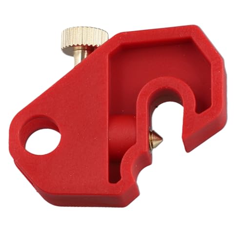 Ruitutedianzi Circuit Breaker Lockout Device with Screw Circuit Lock Universal Single and Multi Pole Breakers, Safe