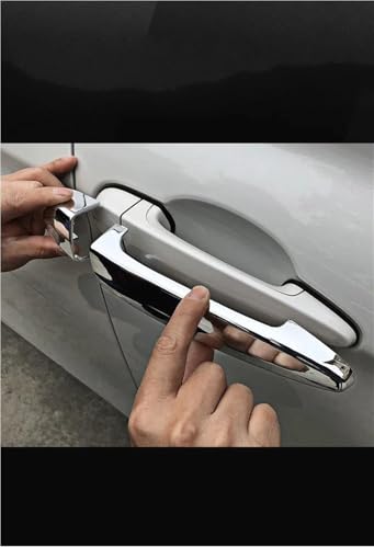 Cromado protector de manija para Hyundai Sonata: evita rayones con estilo 4