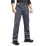 Men's Lightweight Hiking Pants Breathable Quick Dry Waterproof Camping Fishing Running Athletic Acti