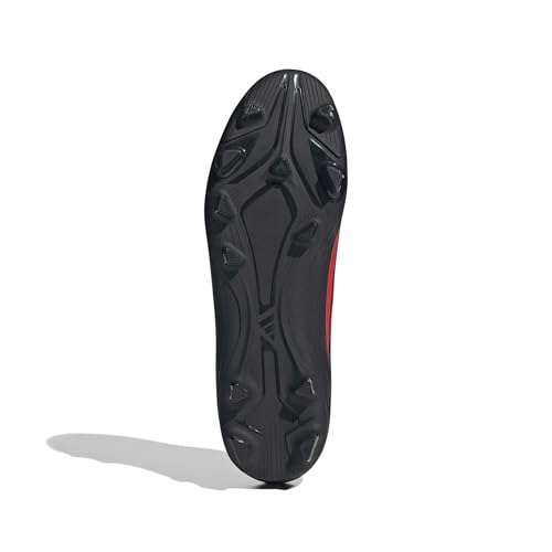 Image of adidas F50 Club FG /MG Football Cleats, Tesoye /Cblack /Lucred, Firm Ground /Multi-Ground Soccer Shoes