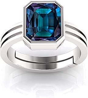 Bague en alexandrite naturelle de qualité A+ de 7.00 ratti, un bijou de prestige unique