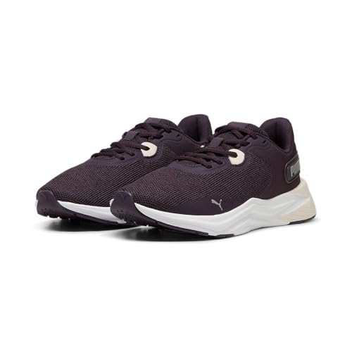 Image of PUMA, Midnight Plum Rosebay Puma White, 8.5 US Women /7.5 US Men