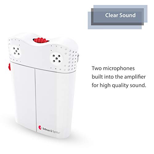 Bellman & Symfon Response Personal Sound Amplifier For Difficult Hearing Situations With Headphones - Wireless Sound Amplification Device - Digital Audio, Clarifies Sound - Easy To Use, For Seniors #TOP5