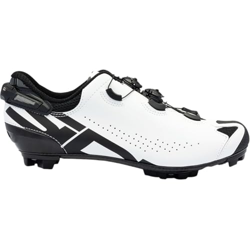 Sidi Tiger 2S SRS Mountain Clipless Shoes - Men's, White/Black, 44.5
