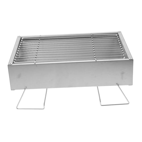 Barbecue portable pliable camping voyages cuisson extérieure acier - 2