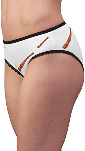 Soprano Recorder Panties, Soprano Recorder Underwear, Briefs, Cotton Briefs, Funny Underwear, Panties For Women
