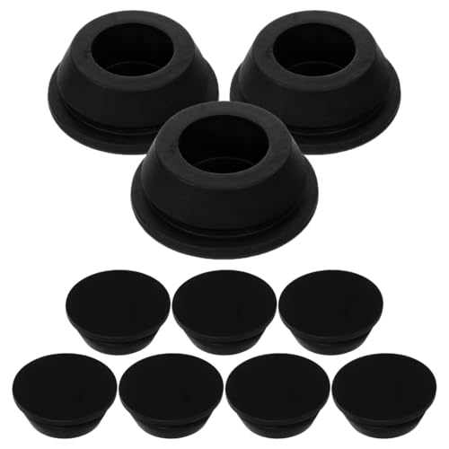 DOITOOL 10Pcs Air Conditioner Drain Plug Rubber Hole Stoppers 0.79 Inch Mini Split Ac Drain Stopper for Outdoor Unit Condensation Protection
