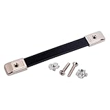 ROMISBABA Heavy Duty Tragegriff für Gitarrenverstärker Lautsprechergehäuse Schwarzer Verstärkergriff mit Metallverstärkung Langlebiger Griff für Audio Amp Speaker Cabinet Einfach zu Tragen