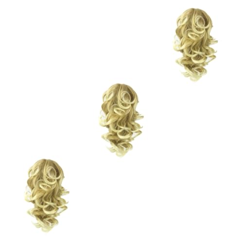 Postiche cheveux bouclés pour masquer les cheveux fins instantanément
