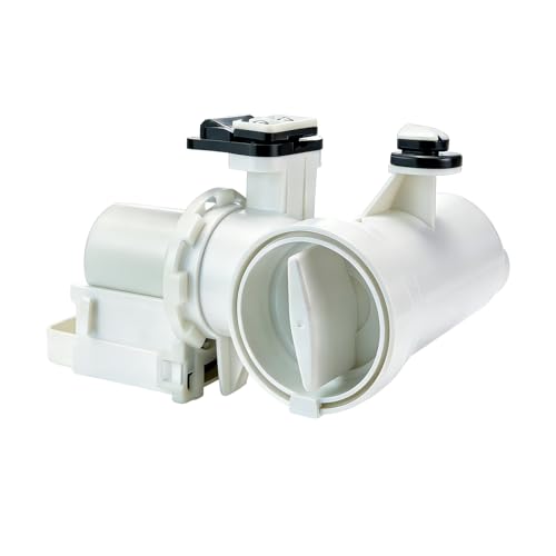 WPW10730972 Washer Drain Pump Compatible with Kenmore Whirlpool Maytag Amana Inglis Replaces W10130913 W10183434 W10190647 Fast Drainage