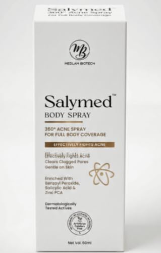 Salymed Body Spray 360° Acne Treatment for Back, Shoulders & Chest | Body Acne Treatment, Back & Shoulder Spray, Chest Acne Care, 360° Coverage-image-34