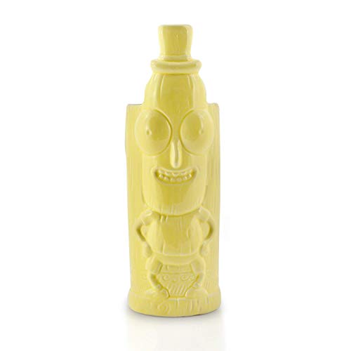 Geeki Tikis Rick & Morty Mr. Poopy Butthole Mug | Official Rick & Morty Tiki Style Ceramic Cup | Holds 12 Ounces