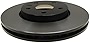 ACDelco Gold 18A2719 Black Hat Front Disc Brake Rotor