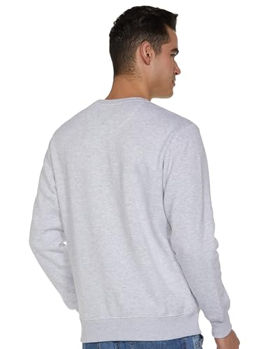 Image of Qube By Fort Collins Men's Cotton Crew Neck Sweatshirt