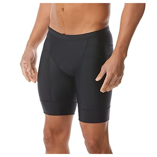 TYR RECOM6A1M M 8In Comp Tri Short Black M