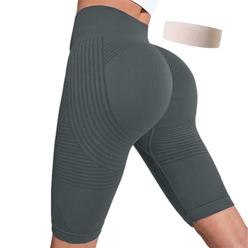 Leggings Short 3D Cellulite Leggings Original, High Waisted Butt Lifting Push-Up Sculpting Yoga Pants