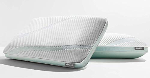 Image of Tempur-Pedic Memory Foam TEMPUR-Adapt ProHi + Cooling-Queen Pillow, white