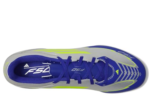 adidas Mens F50 Club Turf Soccer Cleats - Silver3