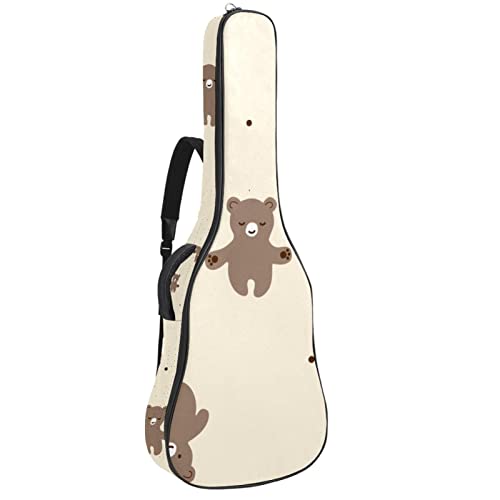 Hondank Housse étanche pour guitare acoustique avec double bandoulière et poche clé de musique rétro, Multicolor 10, 42… - Les Beatles, Paul McCartney, John Lennon, RIngo Starr, George Harrison Hondank Housse étanche pour guitare acoustique avec double bandoulière et poche clé de musique rétro, Multicolor 10, 42…