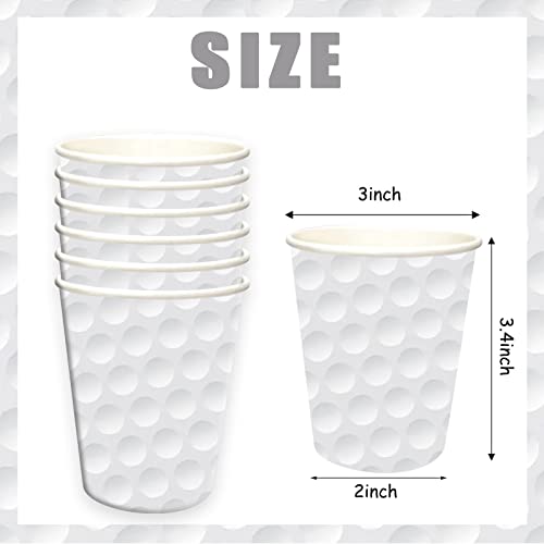 Nuwontun 30Pcs Golf Party Paper Cups For Golf Party Supplies Golf Party Favors Decorations (Golf) #TOP1