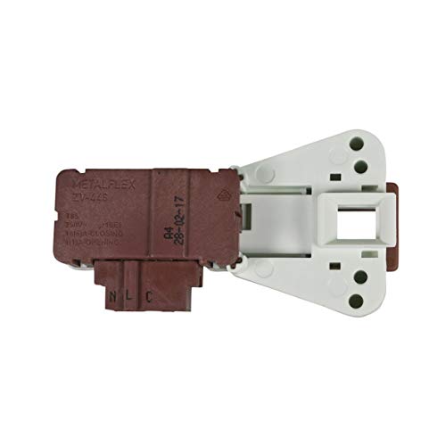Preisvergleich Produktbild METALFLEX ZV446 A4 Verriegelung Relais Verriegelungsrelais Türschalter Waschmaschine passend wie Bauknecht Whirlpool 481202308009 Candy 49014256 Indesit C00317322 Vestel 30023290 SMEG 817690211