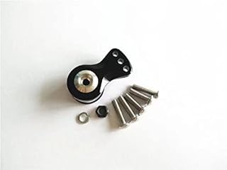 Stock Plastic 25T Output Gear Ajustable Hi-Torque Servo Arm Black for Aluminum Servo Saver 18mm