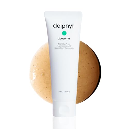 delphyr Liposome Daily Cleansing Foam, Gentle Exfoliation for Sensitive Skin