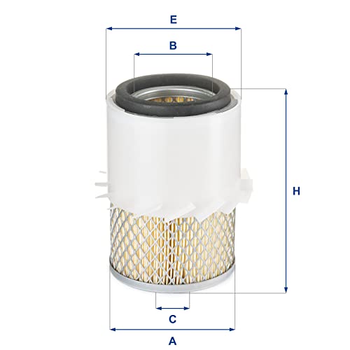 UFI Filters 27.333.00 Luftfilter für landwirtschaftliche oder industrielle Maschinen