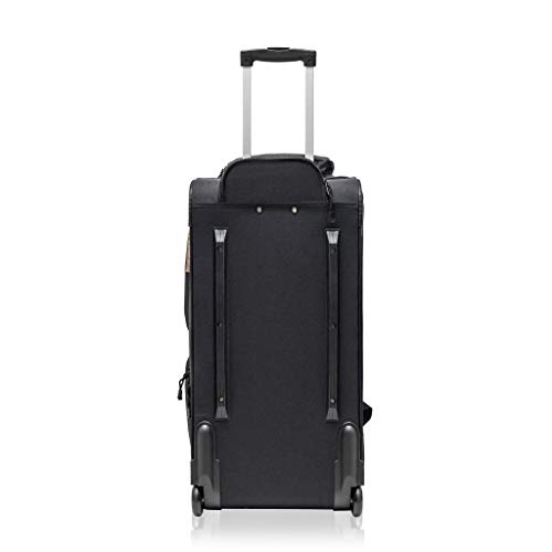 Skross Durable Rolling Double Wheeled Carry On Duffle Bag for Travel and Sports